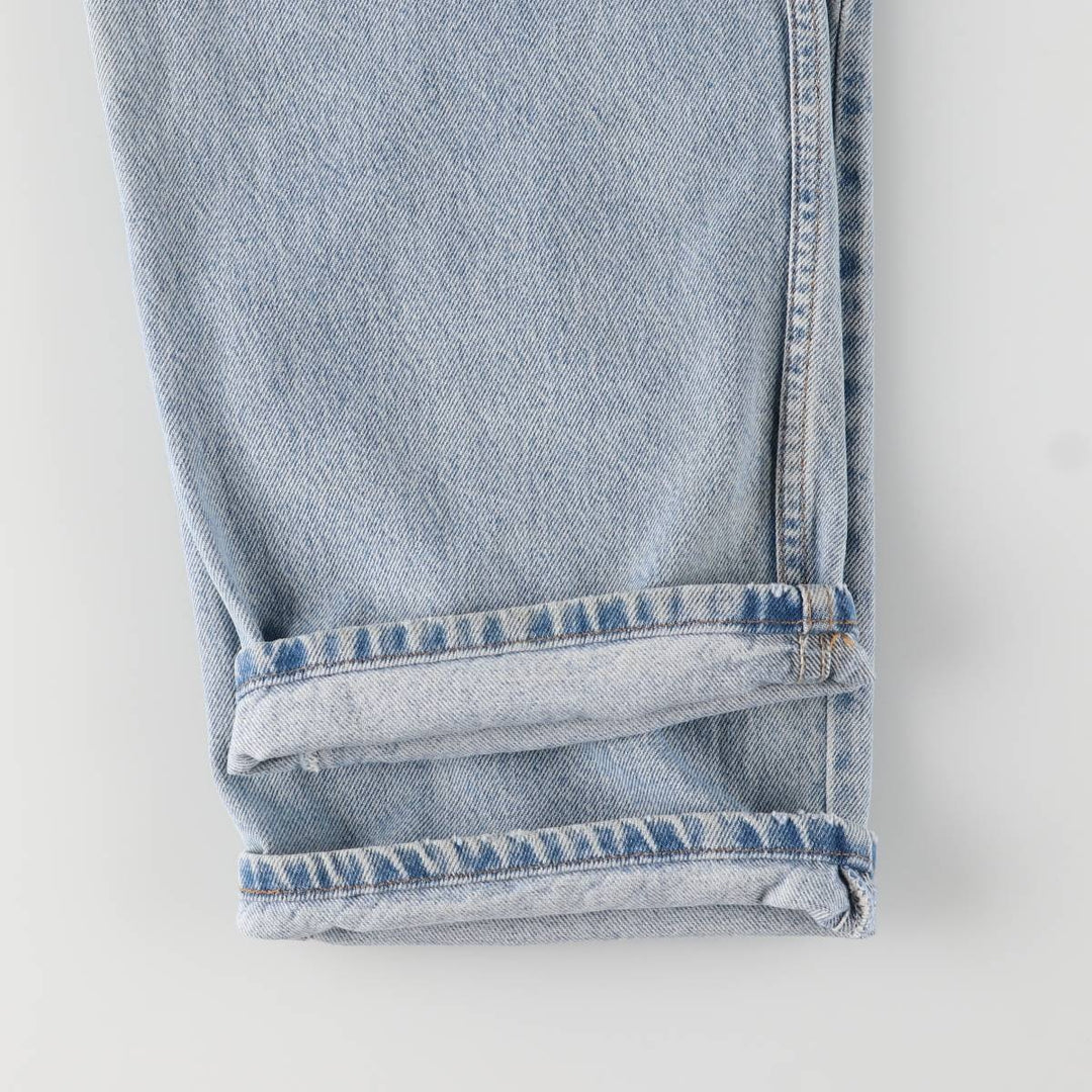 2000'S Levi's 550 Relaxed Fit Husky Tapered Denim Pants, Men's, Size W35 cotton blue type Vintage Second Hand