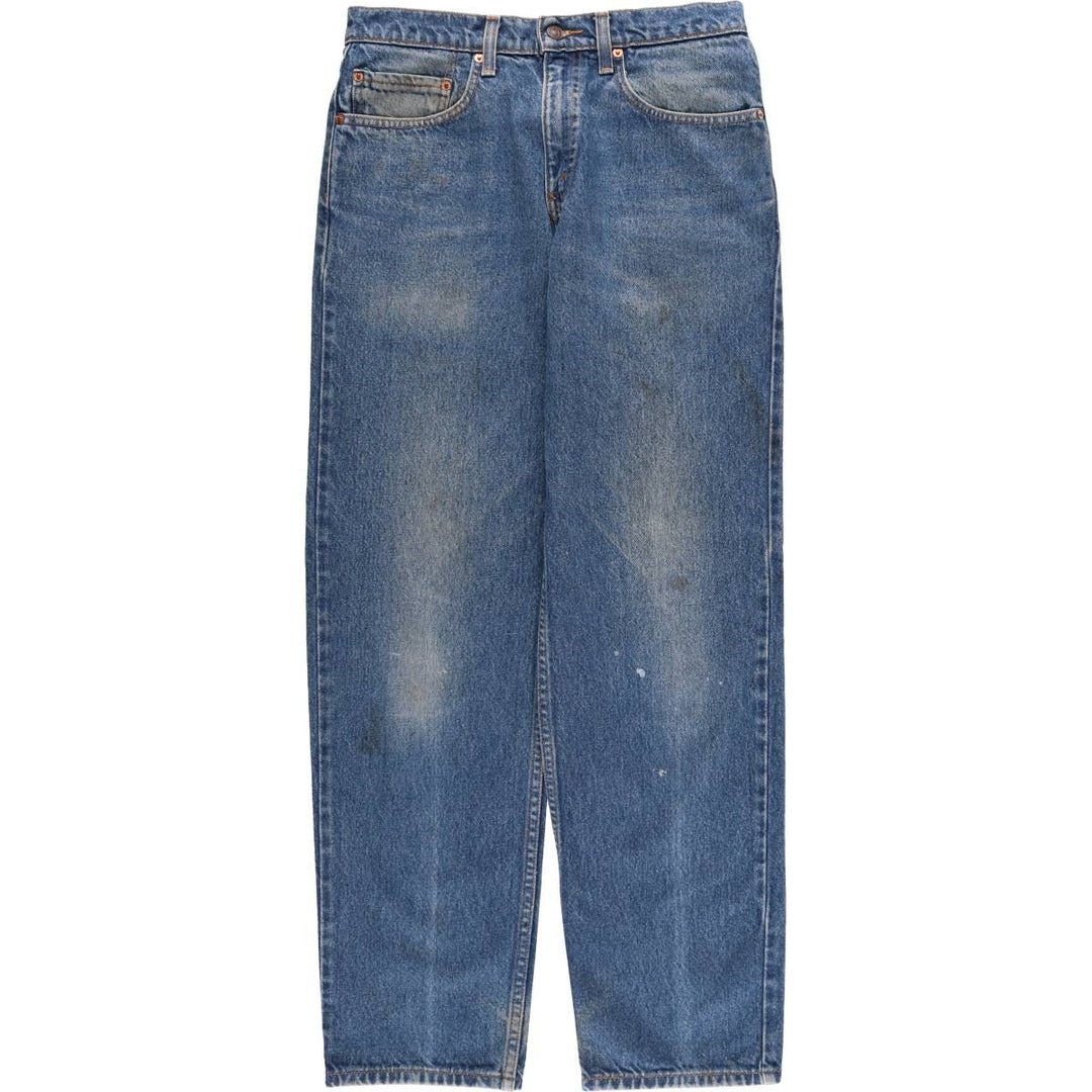 90'S Levi's 00550-0216 Relaxed Fit Tapered Denim Pants, Men's, Size W31, Vintage cotton blue type Vintage Second Hand