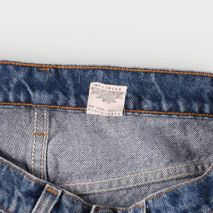 90'S Levi's 00550-0216 Relaxed Fit Tapered Denim Pants, Men's, Size W31, Vintage cotton blue type Vintage Second Hand