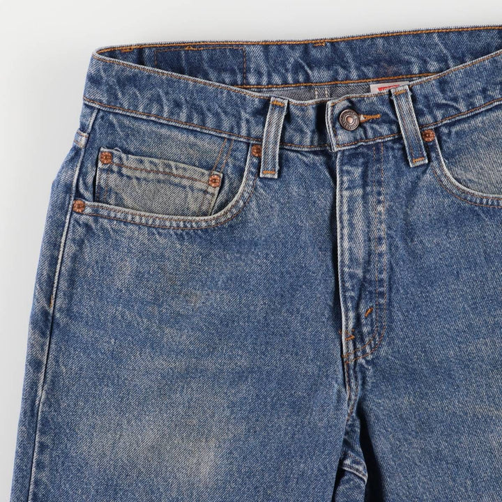 90'S Levi's 00550-0216 Relaxed Fit Tapered Denim Pants, Men's, Size W31, Vintage cotton blue type Vintage Second Hand