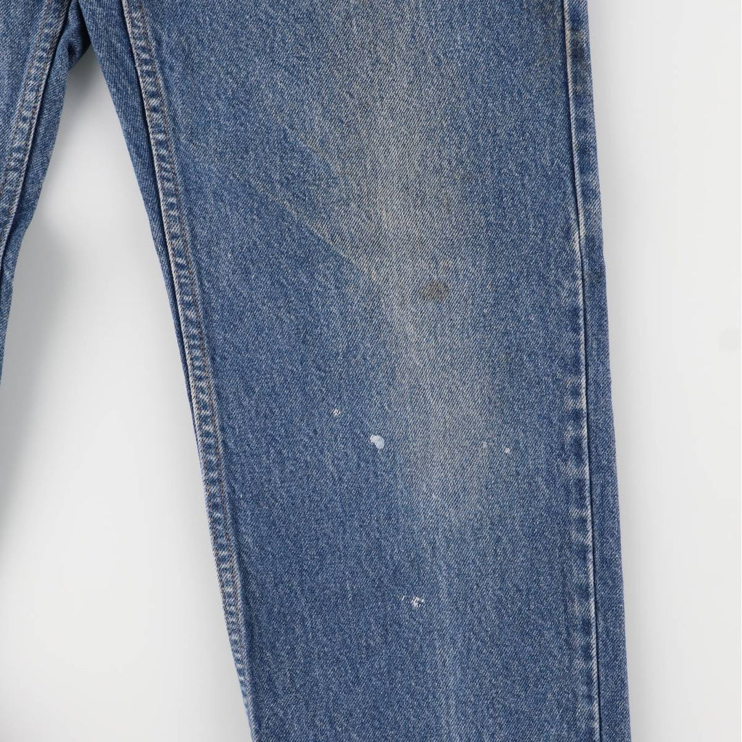 90'S Levi's 00550-0216 Relaxed Fit Tapered Denim Pants, Men's, Size W31, Vintage cotton blue type Vintage Second Hand