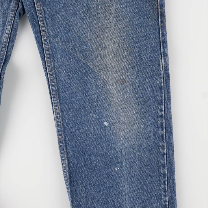 90'S Levi's 00550-0216 Relaxed Fit Tapered Denim Pants, Men's, Size W31, Vintage cotton blue type Vintage Second Hand