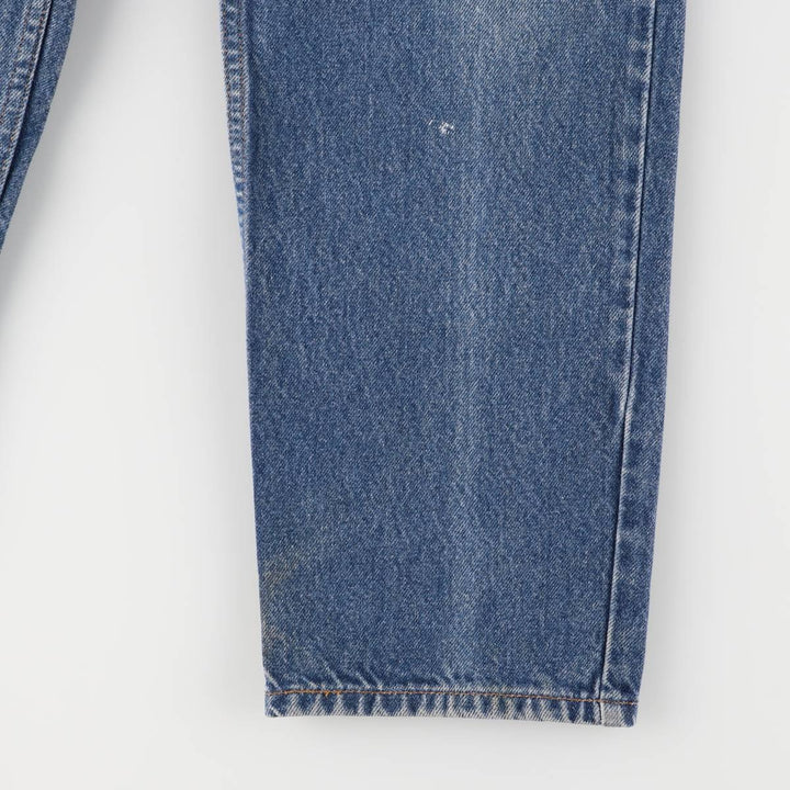 90'S Levi's 00550-0216 Relaxed Fit Tapered Denim Pants, Men's, Size W31, Vintage cotton blue type Vintage Second Hand