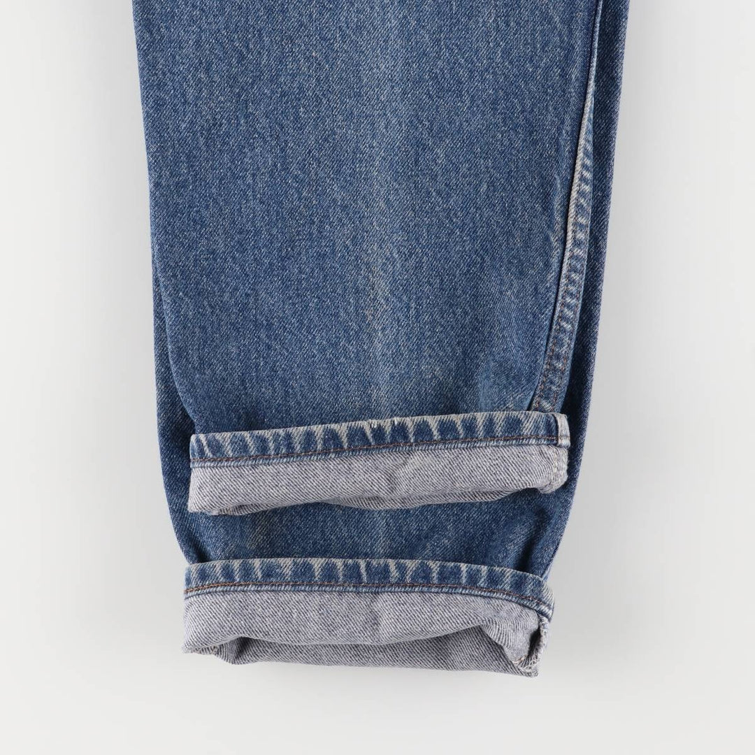 90'S Levi's 00550-0216 Relaxed Fit Tapered Denim Pants, Men's, Size W31, Vintage cotton blue type Vintage Second Hand