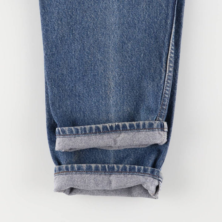 90'S Levi's 00550-0216 Relaxed Fit Tapered Denim Pants, Men's, Size W31, Vintage cotton blue type Vintage Second Hand