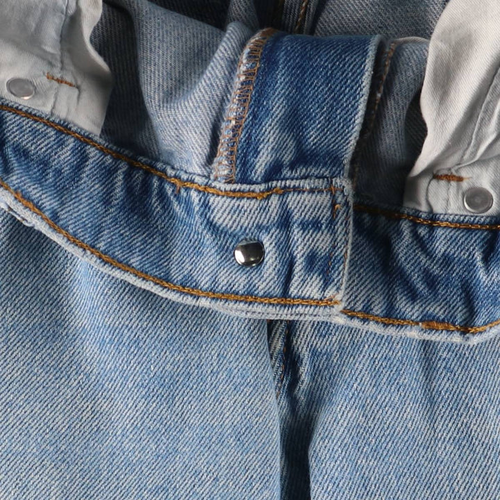 Vintage 1990'S Levi's 550 tapered denim pants with orange tabs, size W32, men's cotton blue type Vintage Second Hand