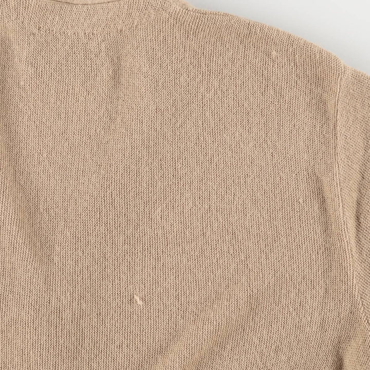 Vintage 1980'S Jantzen knit cardigan, size M, men's unclear brown type Vintage Second Hand