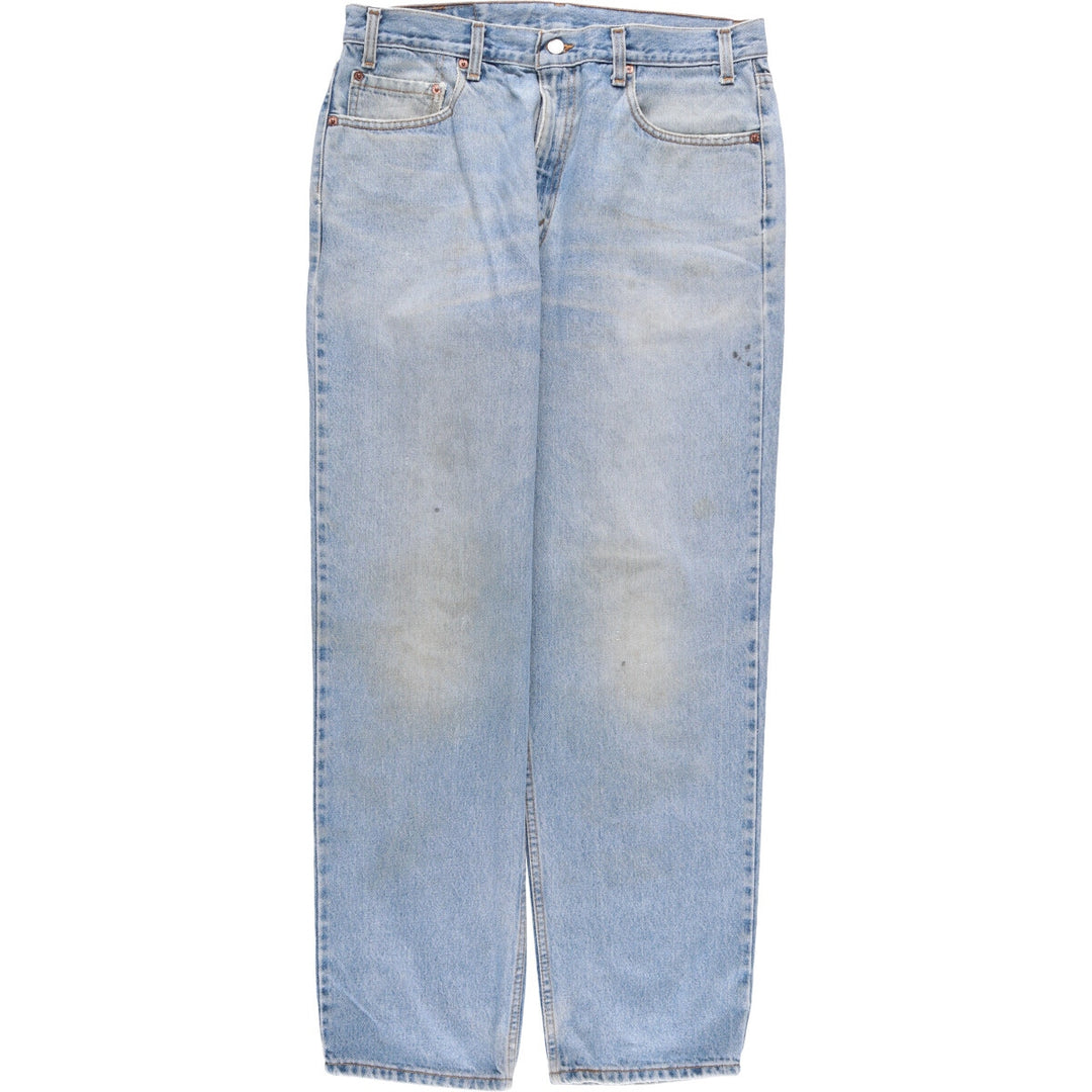 90'S Levi's 00550-4891 Tapered Denim Pants, Made in Canada, Men's Size 36, Vintage cotton blue type Vintage Second Hand
