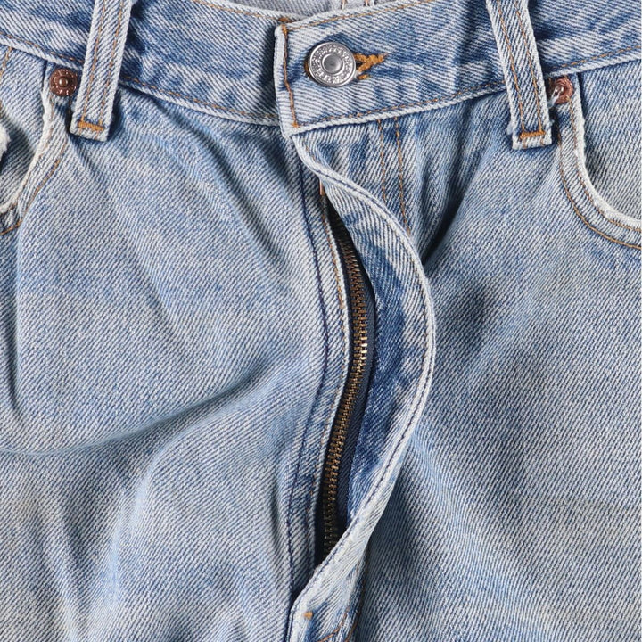 90'S Levi's 00550-4891 Tapered Denim Pants, Made in Canada, Men's Size 36, Vintage cotton blue type Vintage Second Hand