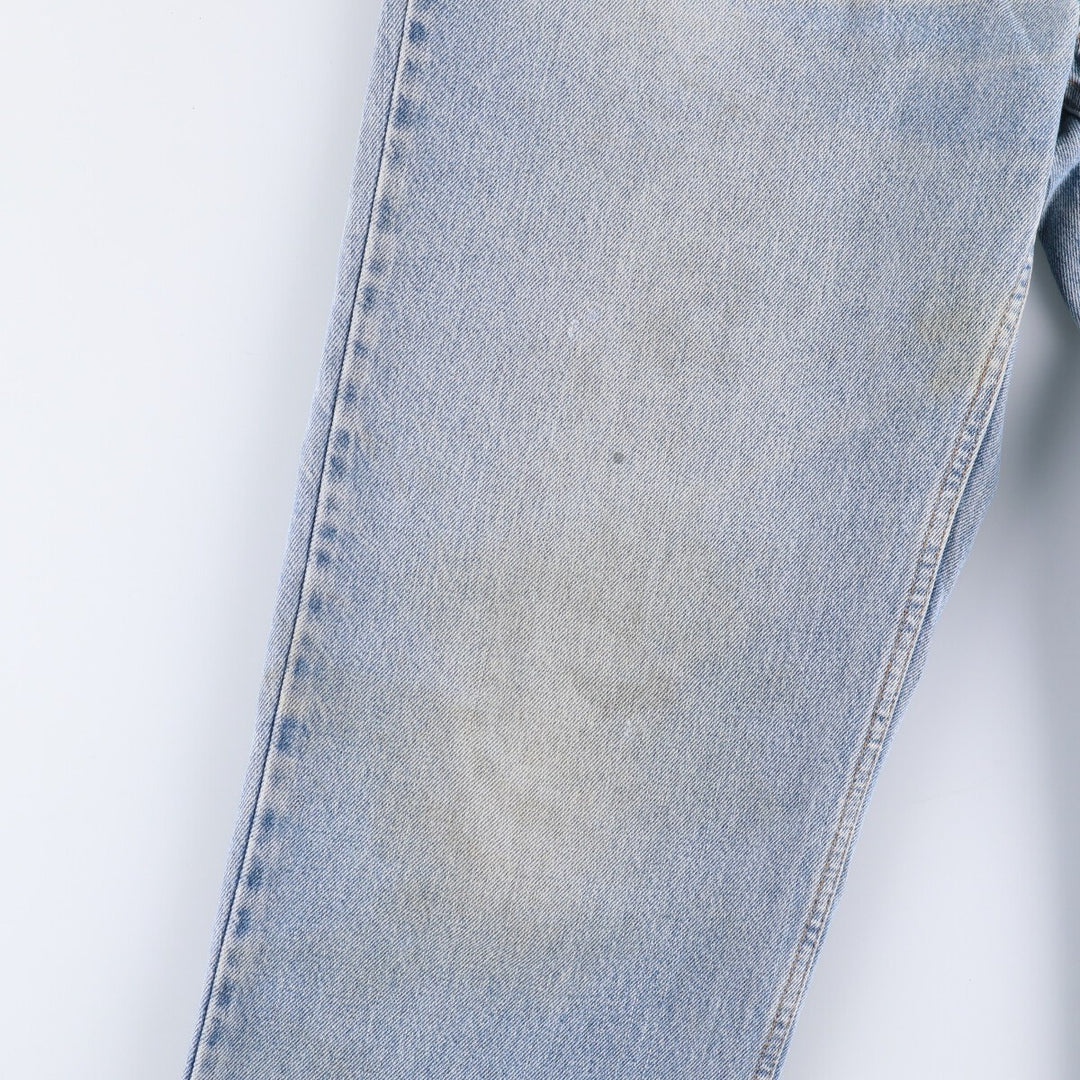 90'S Levi's 00550-4891 Tapered Denim Pants, Made in Canada, Men's Size 36, Vintage cotton blue type Vintage Second Hand