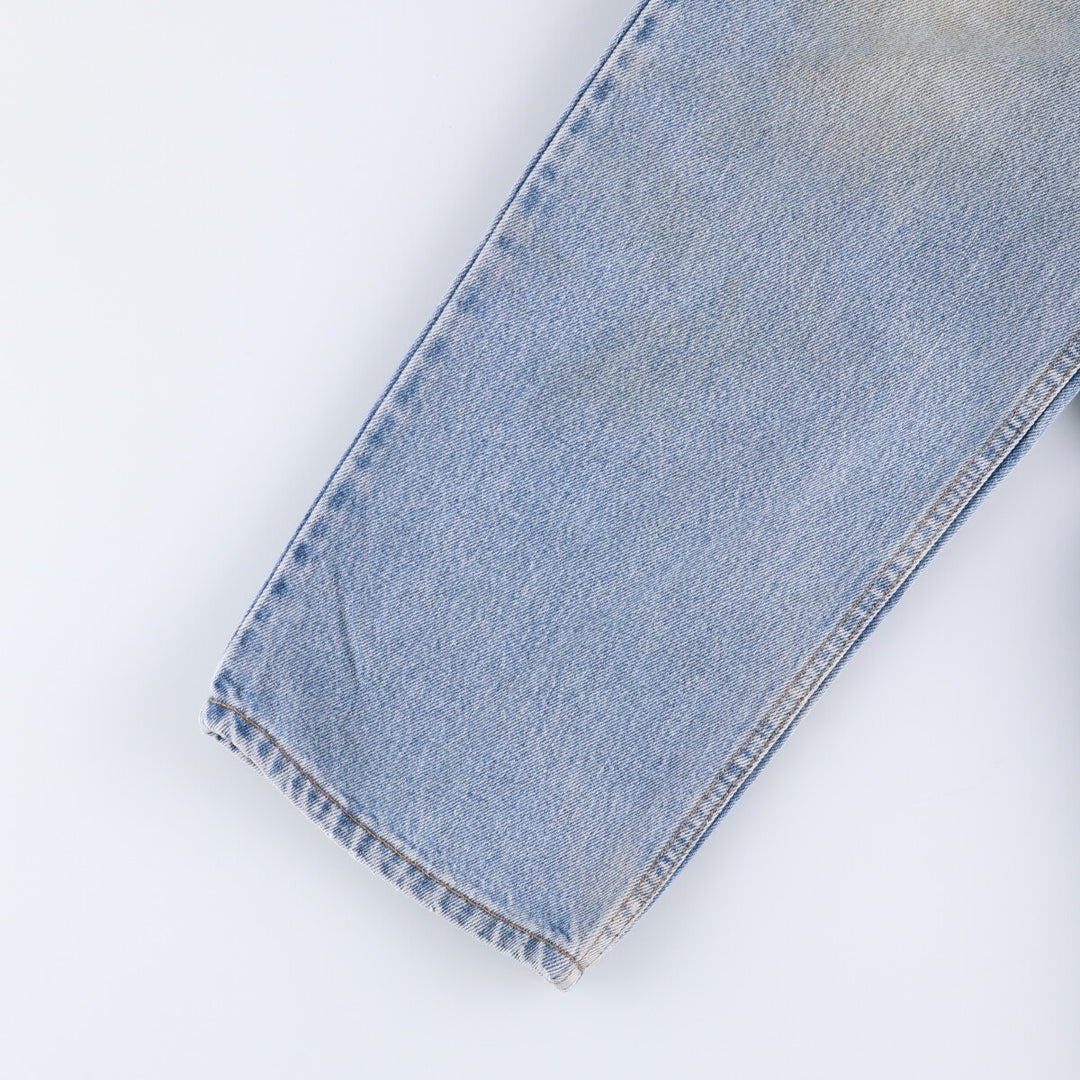 90'S Levi's 00550-4891 Tapered Denim Pants, Made in Canada, Men's Size 36, Vintage cotton blue type Vintage Second Hand