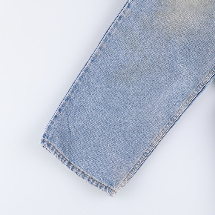 90'S Levi's 00550-4891 Tapered Denim Pants, Made in Canada, Men's Size 36, Vintage cotton blue type Vintage Second Hand