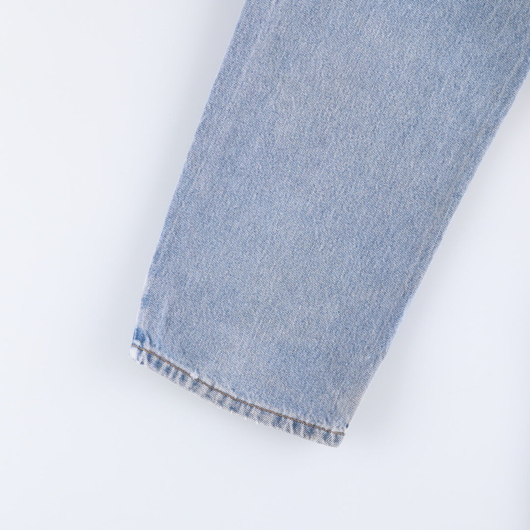 90'S Levi's 00550-4891 Tapered Denim Pants, Made in Canada, Men's Size 36, Vintage cotton blue type Vintage Second Hand