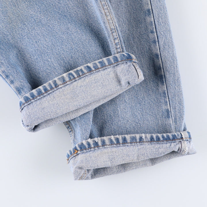 90'S Levi's 00550-4891 Tapered Denim Pants, Made in Canada, Men's Size 36, Vintage cotton blue type Vintage Second Hand