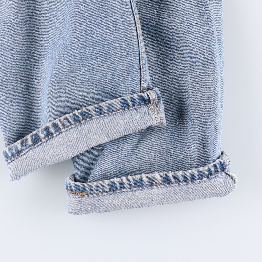 90'S Levi's 00550-4891 Tapered Denim Pants, Made in Canada, Men's Size 36, Vintage cotton blue type Vintage Second Hand