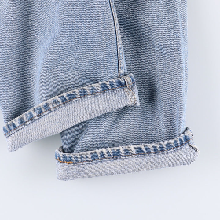 90'S Levi's 00550-4891 Tapered Denim Pants, Made in Canada, Men's Size 36, Vintage cotton blue type Vintage Second Hand