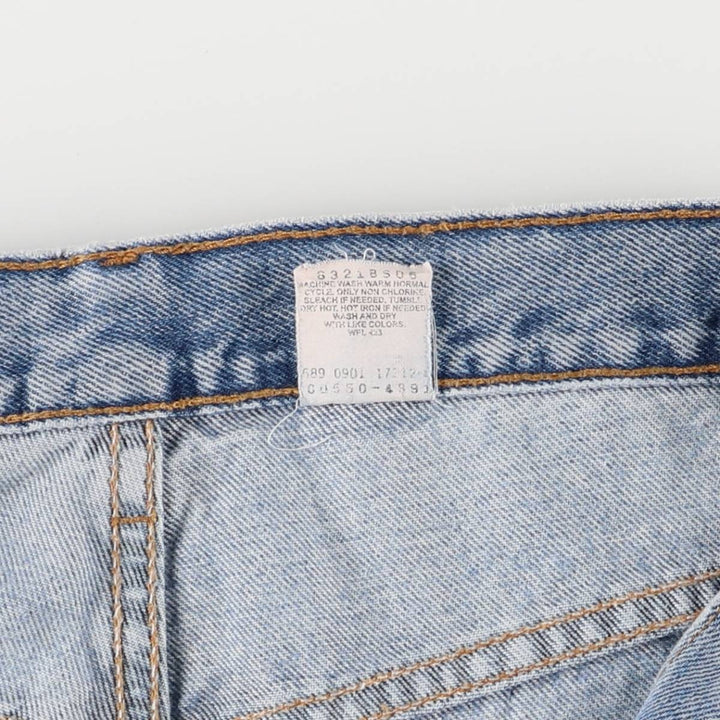 2000'S Levi's 550 Relaxed Fit Tapered Denim Pants, Men's Size 36 cotton blue type Vintage Second Hand