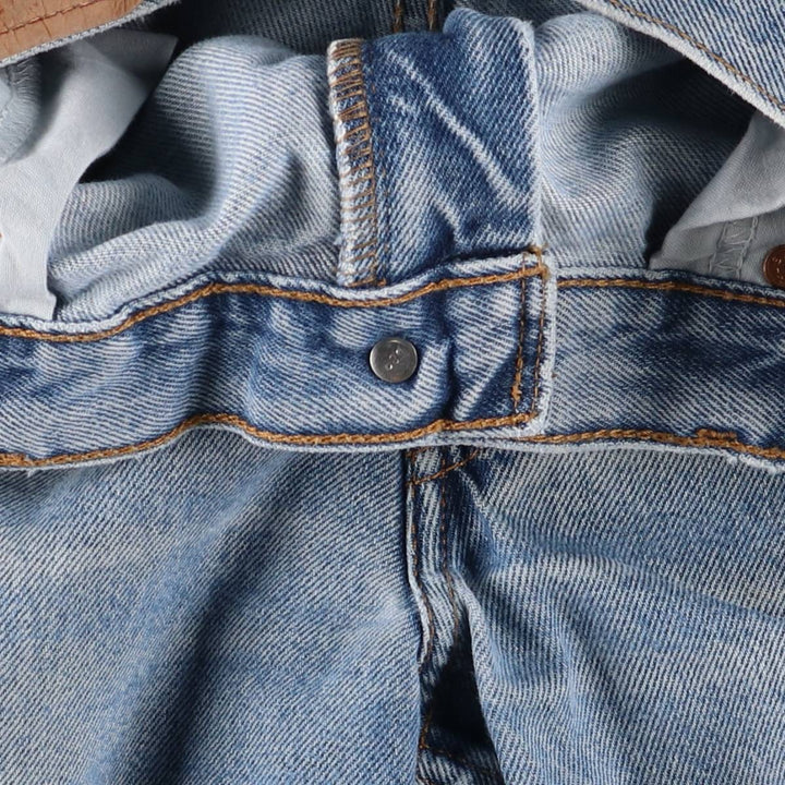 2000'S Levi's 550 Relaxed Fit Tapered Denim Pants, Men's Size 36 cotton blue type Vintage Second Hand