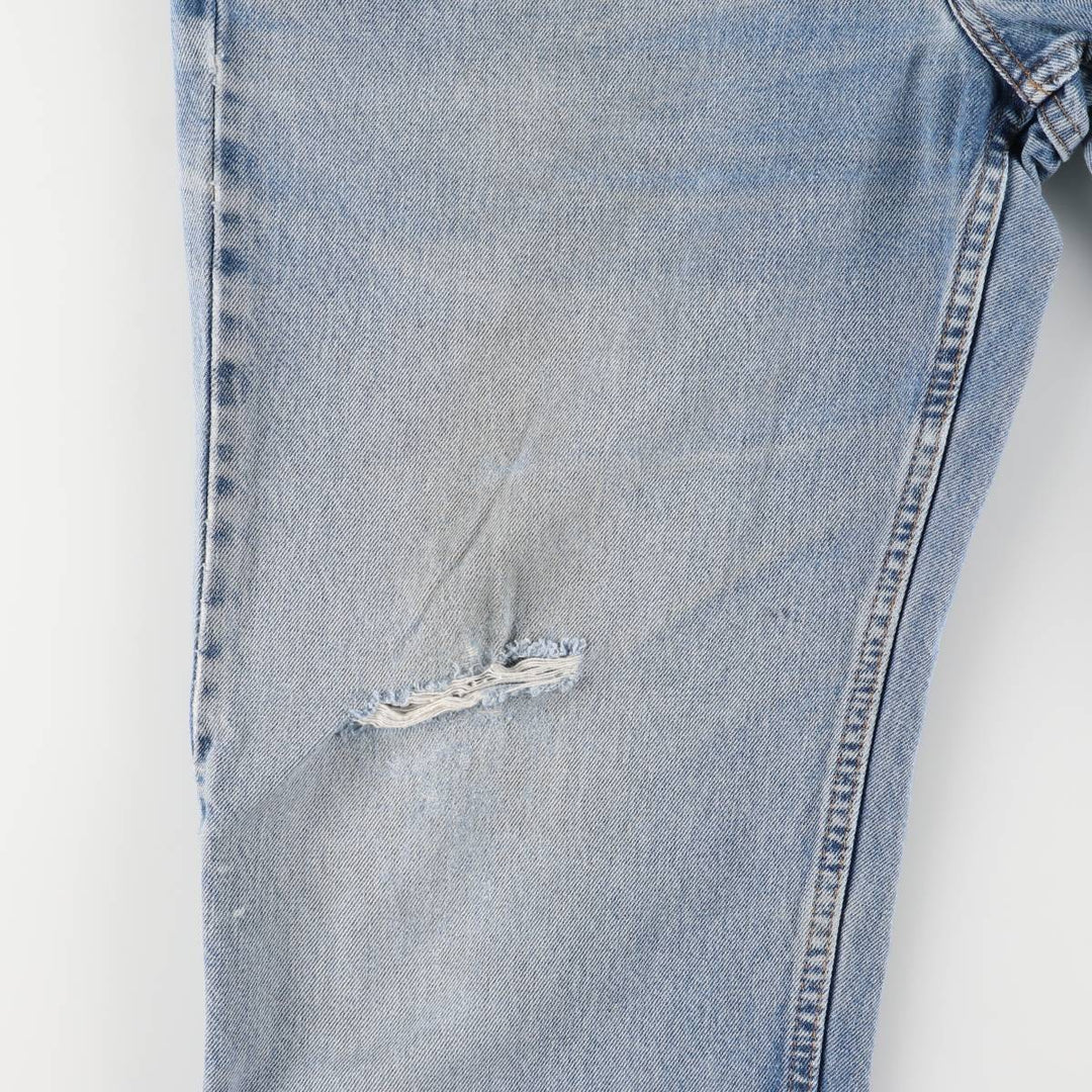 2000'S Levi's 550 Relaxed Fit Tapered Denim Pants, Men's Size 36 cotton blue type Vintage Second Hand