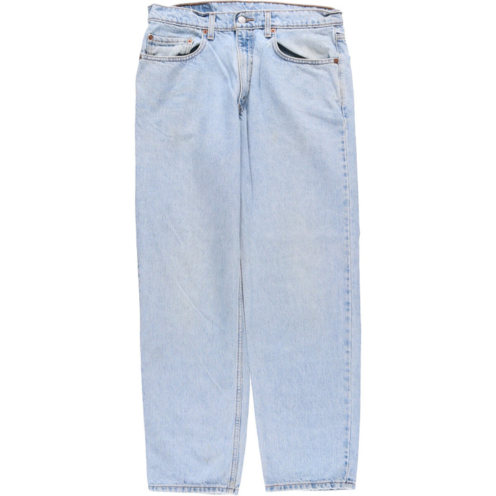 90'S Levi's 00550-4834 Tapered Denim Pants, Men's, Size W32, Vintage cotton blue type Vintage Second Hand