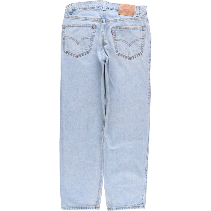 90'S Levi's 00550-4834 Tapered Denim Pants, Men's, Size W32, Vintage cotton blue type Vintage Second Hand