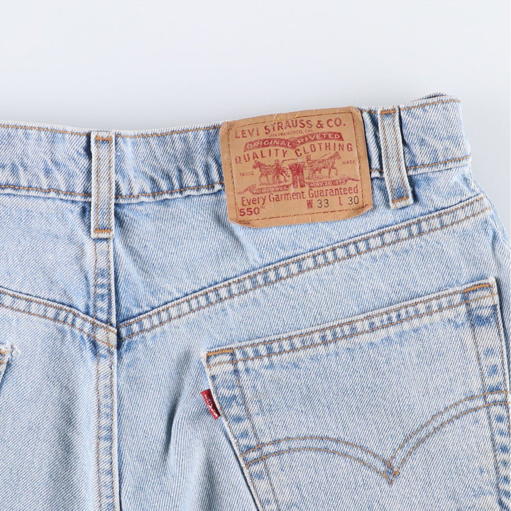 90'S Levi's 00550-4834 Tapered Denim Pants, Men's, Size W32, Vintage cotton blue type Vintage Second Hand