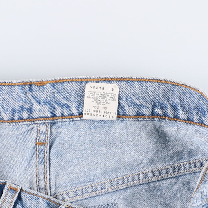 90'S Levi's 00550-4834 Tapered Denim Pants, Men's, Size W32, Vintage cotton blue type Vintage Second Hand