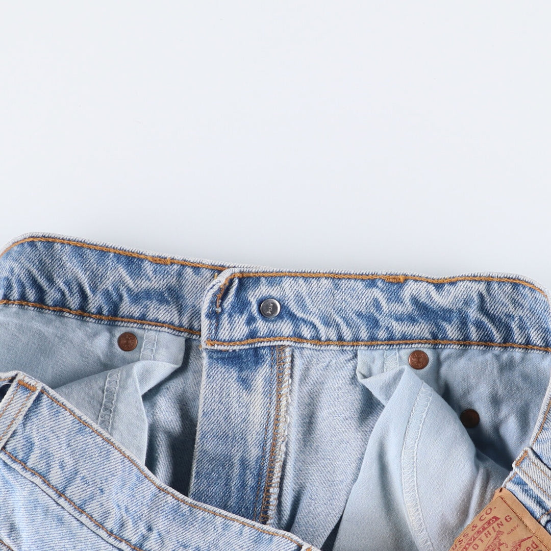 90'S Levi's 00550-4834 Tapered Denim Pants, Men's, Size W32, Vintage cotton blue type Vintage Second Hand