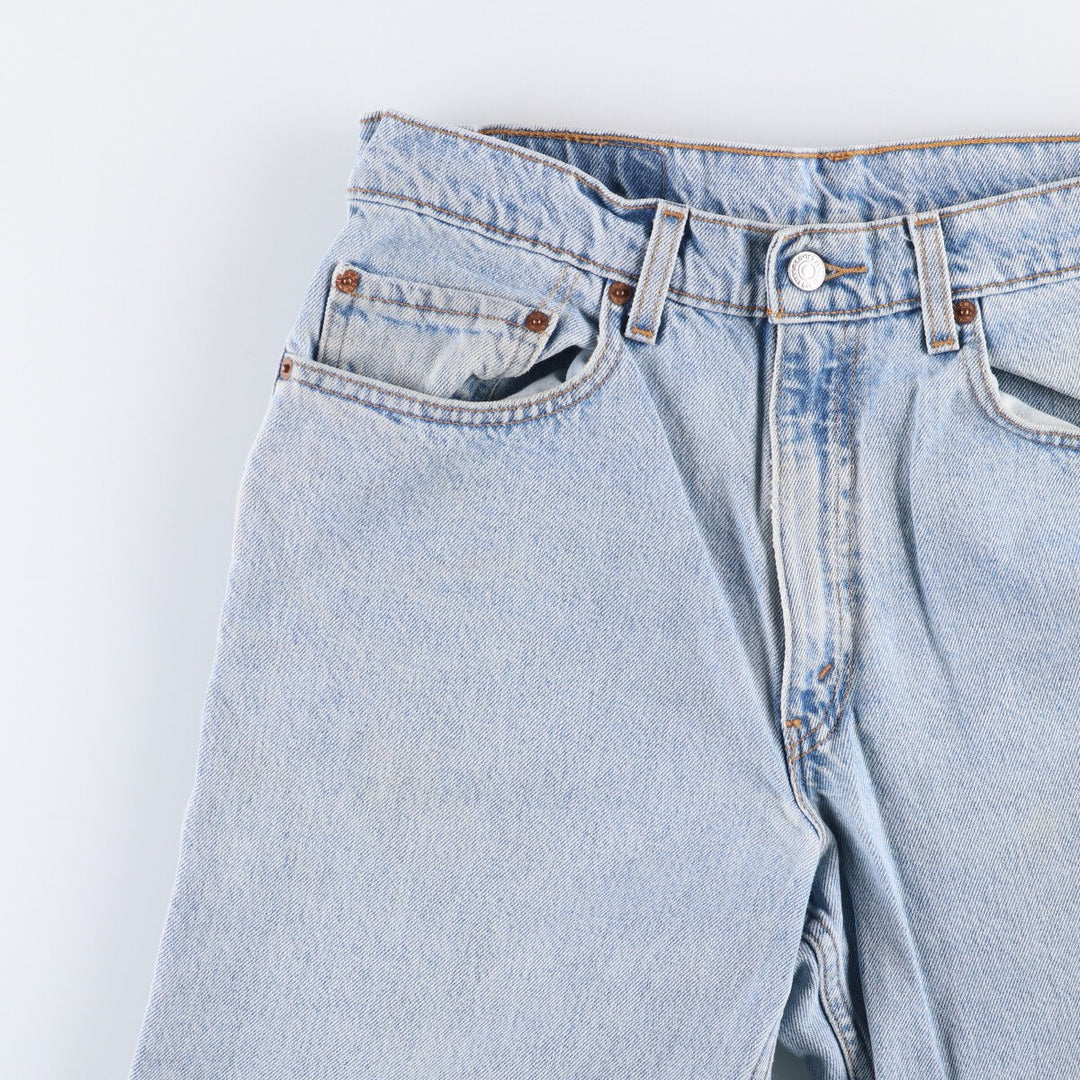 90'S Levi's 00550-4834 Tapered Denim Pants, Men's, Size W32, Vintage cotton blue type Vintage Second Hand