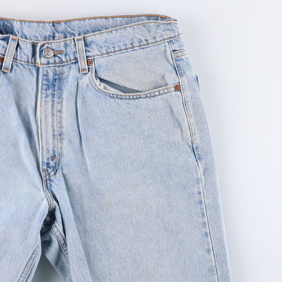 90'S Levi's 00550-4834 Tapered Denim Pants, Men's, Size W32, Vintage cotton blue type Vintage Second Hand