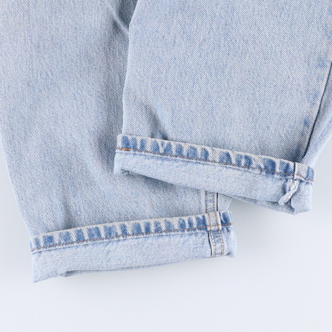 90'S Levi's 00550-4834 Tapered Denim Pants, Men's, Size W32, Vintage cotton blue type Vintage Second Hand