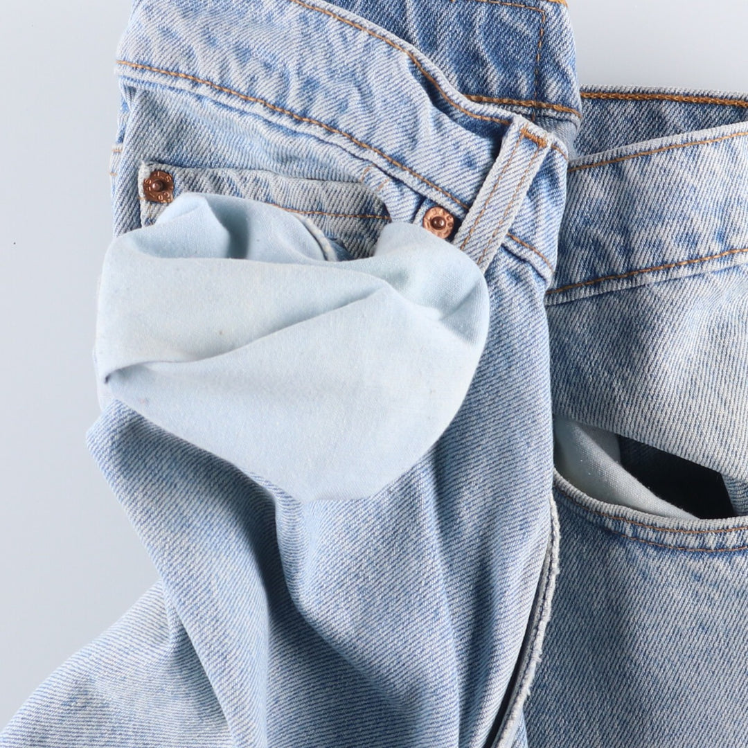 90'S Levi's 00550-4834 Tapered Denim Pants, Men's, Size W32, Vintage cotton blue type Vintage Second Hand