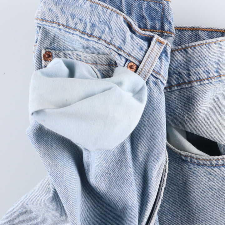 90'S Levi's 00550-4834 Tapered Denim Pants, Men's, Size W32, Vintage cotton blue type Vintage Second Hand