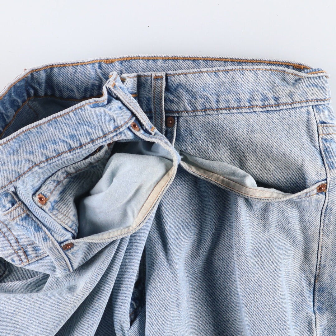 90'S Levi's 00550-4834 Tapered Denim Pants, Men's, Size W32, Vintage cotton blue type Vintage Second Hand
