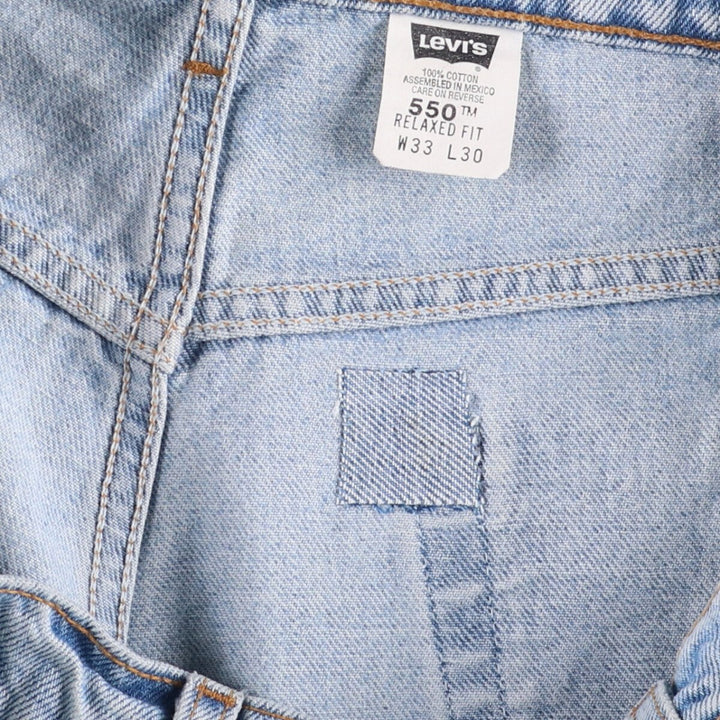 90'S Levi's 00550-4834 Tapered Denim Pants, Men's, Size W32, Vintage cotton blue type Vintage Second Hand