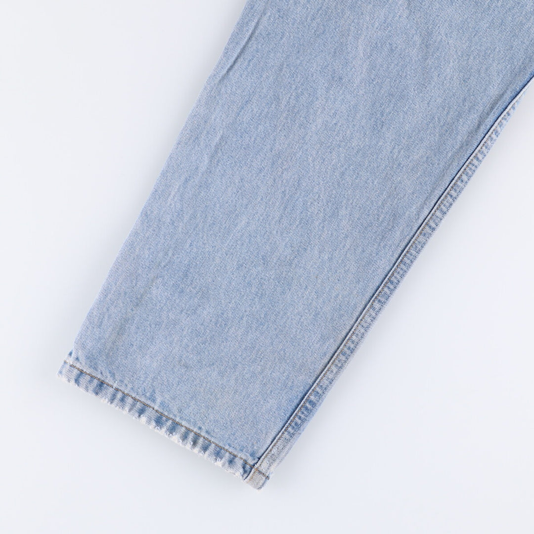 00'S Levi's 550 Relaxed Fit Tapered Denim Pants Men's W34 cotton Blue type light blue Vintage Second Hand