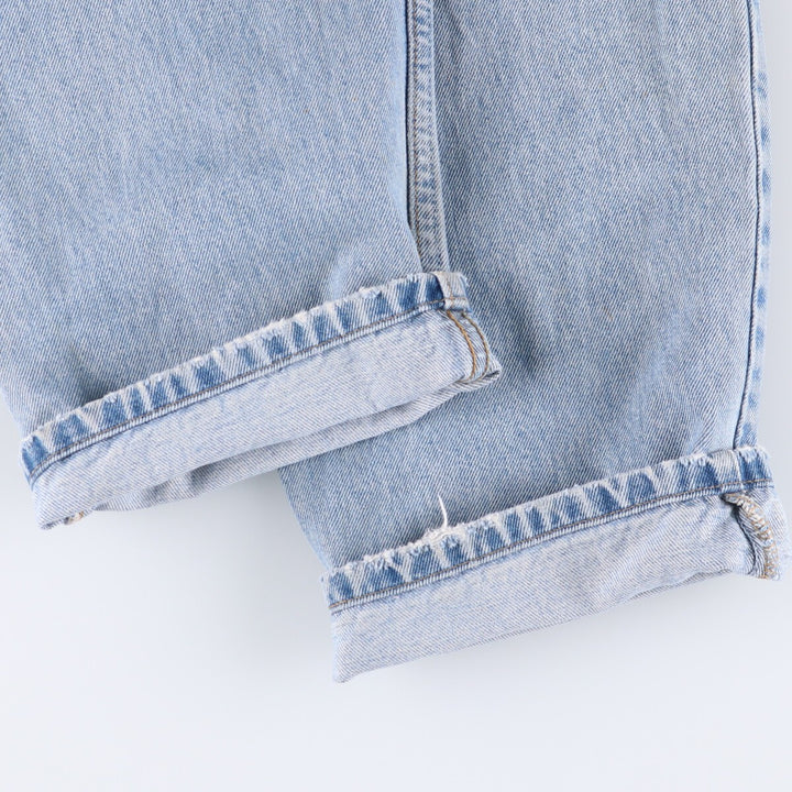 00'S Levi's 550 Relaxed Fit Tapered Denim Pants Men's W34 cotton Blue type light blue Vintage Second Hand