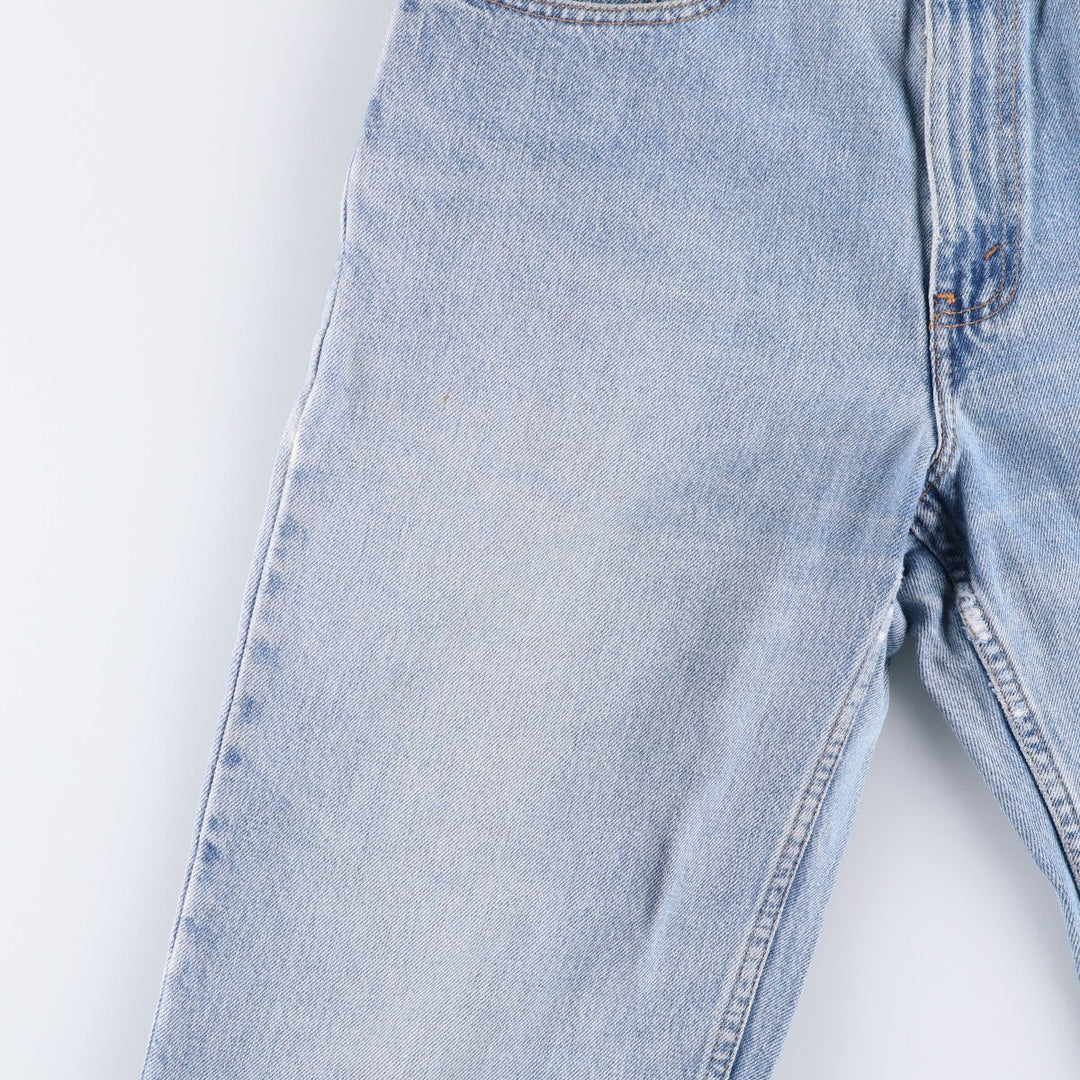 00'S Levi's 550 Relaxed Fit Tapered Denim Pants Men's W33 cotton Blue type light blue Vintage Second Hand