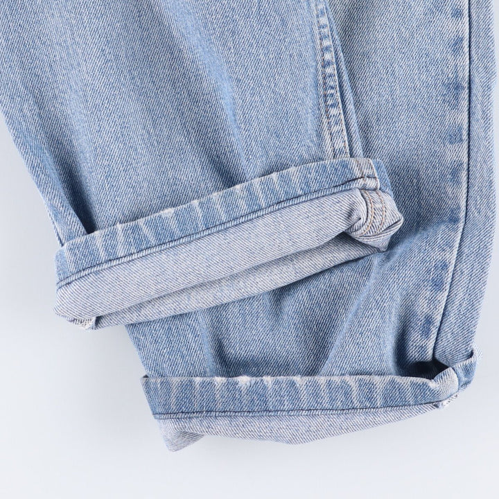 00'S Levi's 550 Relaxed Fit Tapered Denim Pants Men's W33 cotton Blue type light blue Vintage Second Hand