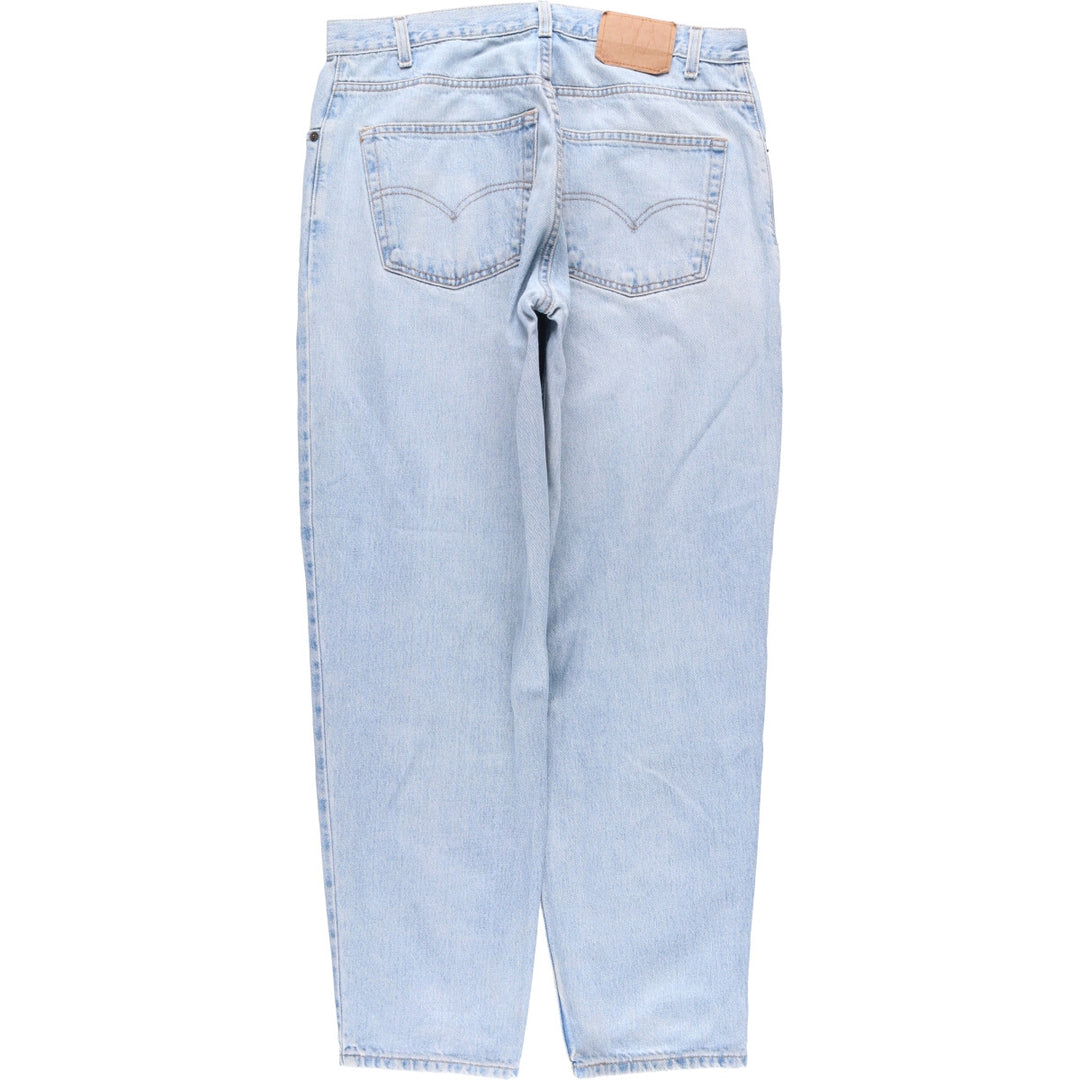 2000'S Levi's 560 Loose Fit Tapered Leg Denim Pants, Men's Size 36 cotton Blue type light blue Vintage Second Hand
