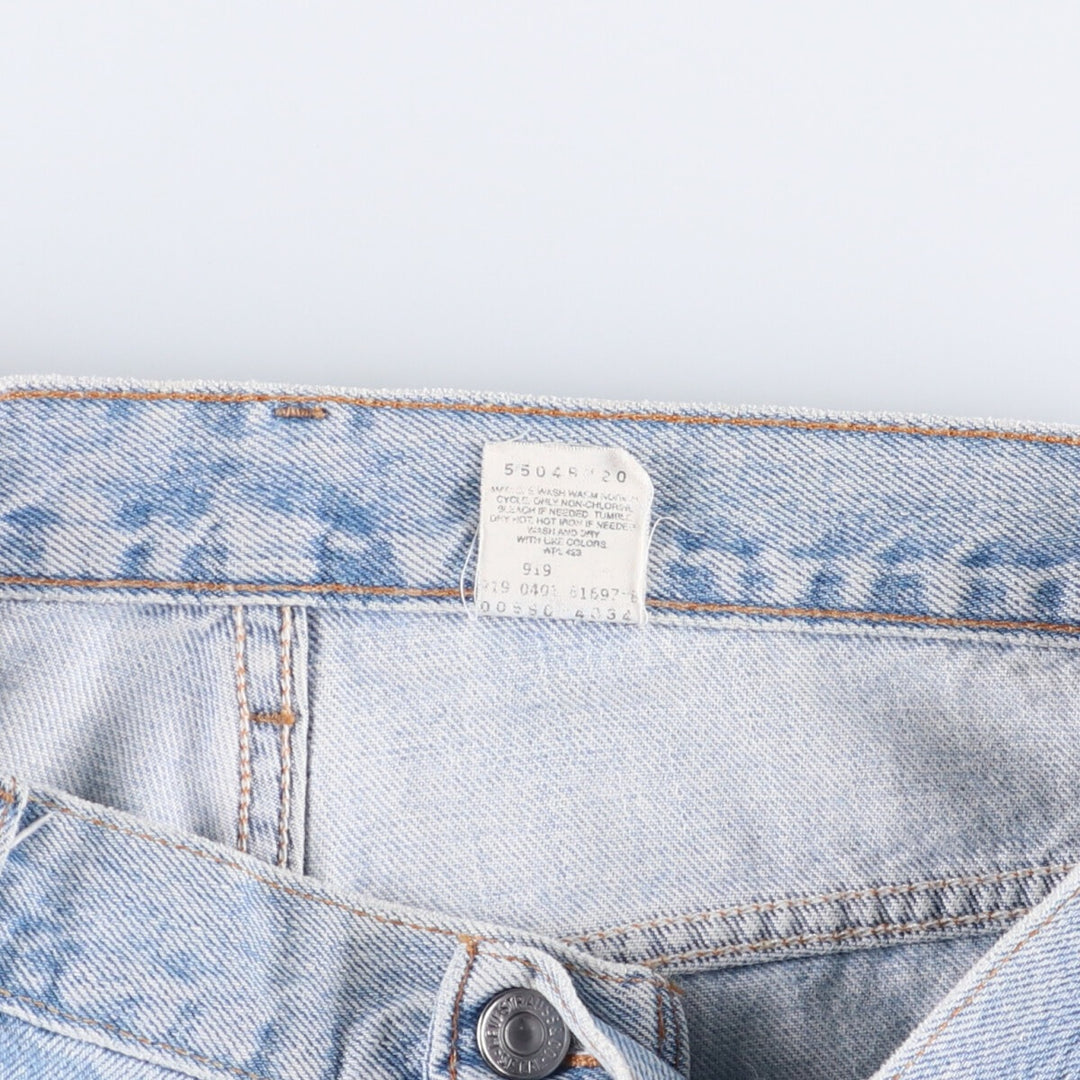 2000'S Levi's 560 Loose Fit Tapered Leg Denim Pants, Men's Size 36 cotton Blue type light blue Vintage Second Hand