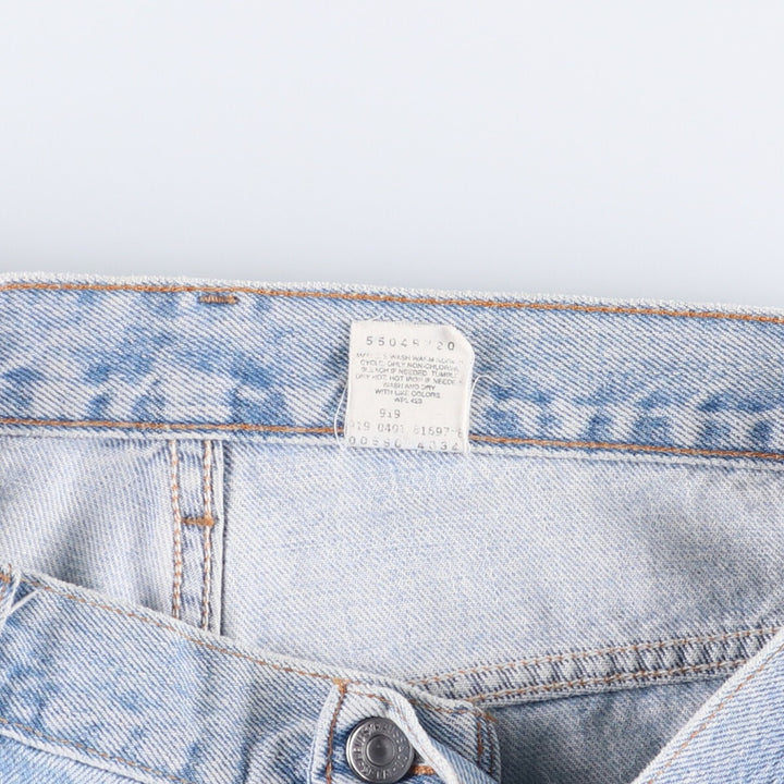 2000'S Levi's 560 Loose Fit Tapered Leg Denim Pants, Men's Size 36 cotton Blue type light blue Vintage Second Hand