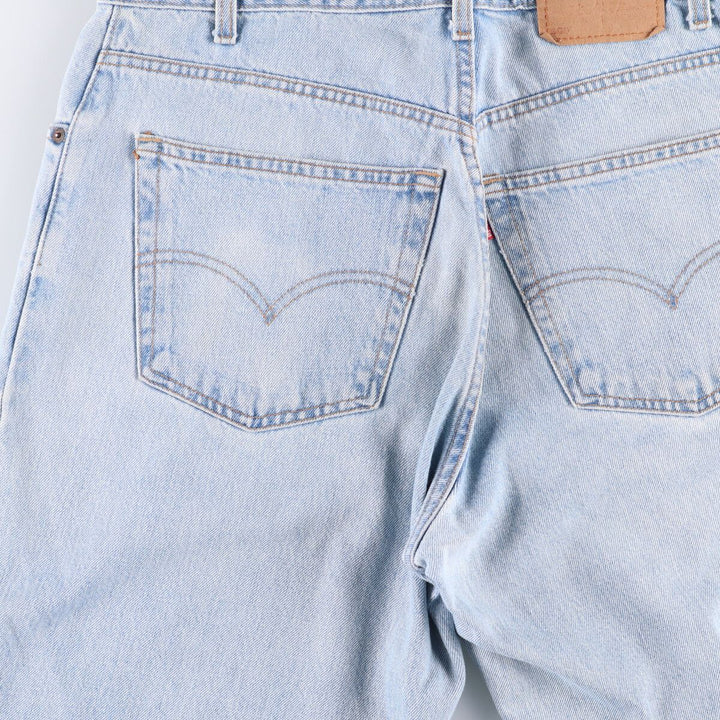 2000'S Levi's 560 Loose Fit Tapered Leg Denim Pants, Men's Size 36 cotton Blue type light blue Vintage Second Hand