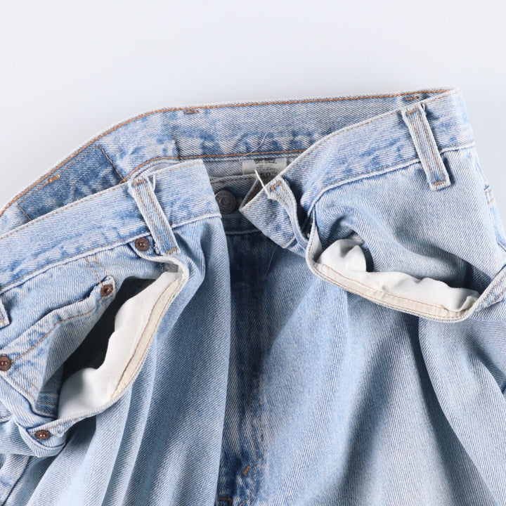2000'S Levi's 560 Loose Fit Tapered Leg Denim Pants, Men's Size 36 cotton Blue type light blue Vintage Second Hand