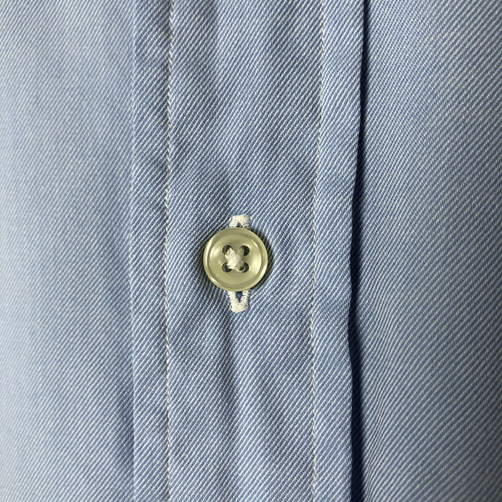 Ralph Lauren Classic Fit long sleeve button down shirt, men's size M cotton Blue type light blue Vintage Second Hand