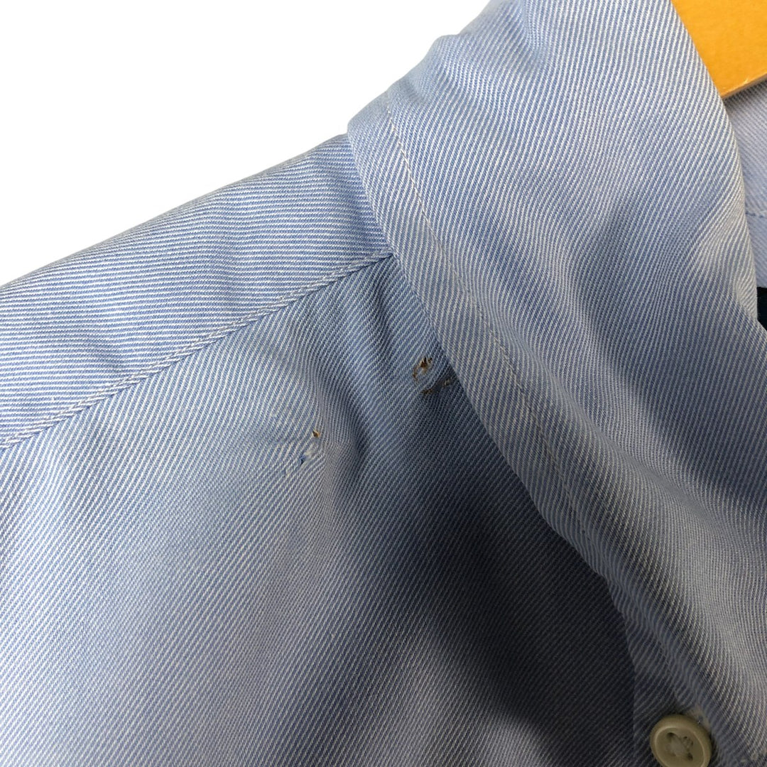 Ralph Lauren Classic Fit long sleeve button down shirt, men's size M cotton Blue type light blue Vintage Second Hand