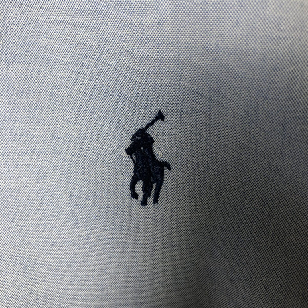 Ralph Lauren Classic Fit Long Sleeve Button Down Shirt Men's XL cotton Blue type light blue Vintage Second Hand