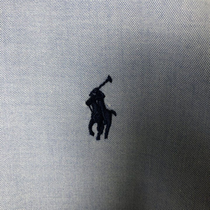 Ralph Lauren Classic Fit Long Sleeve Button Down Shirt Men's XL cotton Blue type light blue Vintage Second Hand