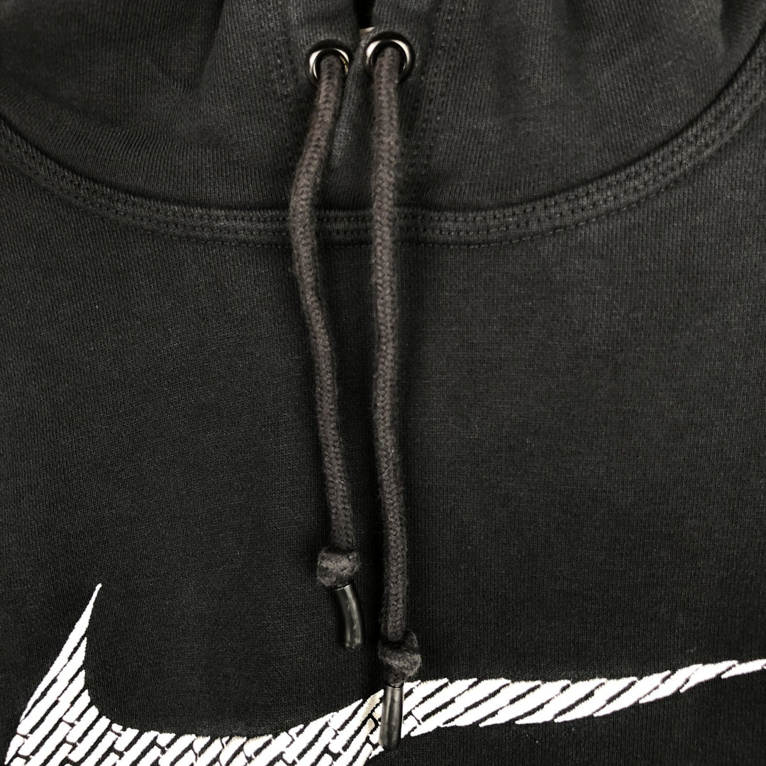 Nike Sweat Pullover Hoodie, Men's Size L cotton black type Vintage Second Hand
