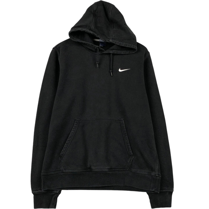 00'S Nike Sweat Pullover Hoodie Men's Size L cotton black type Vintage Second Hand